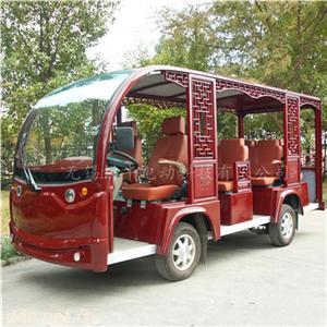  扬州瘦西湖11座复古电动观光车